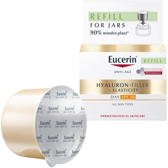 Eucerin Hyaluron-Filler + Elasticity Day Cream SPF30 Refill 50 ml | Hudvård - Ansiktsvård - Ansiktskräm - Dagkräm med SPF | Apoteka