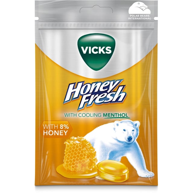 Vicks Honey Fresh 72 g | Mat & dryck - Snacks & godis - Halstabletter | Apoteka