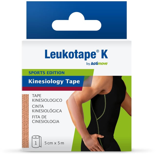 Leukotape Sports Edition Beige | Träning - Sportskador & skydd - Sporttejp | Apoteka
