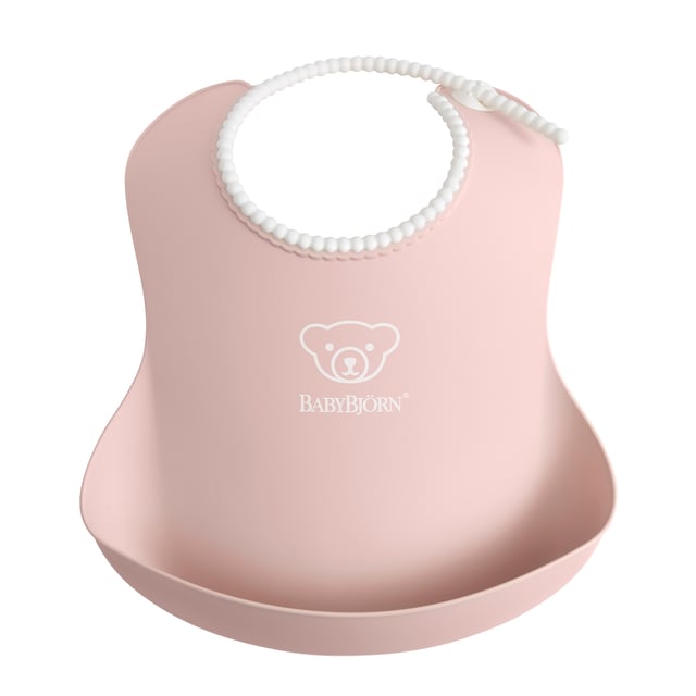 BabyBjörn Haklapp Blekrosa 1-pack | Baby, barn & förälder - Mata - Haklappar | Apoteka