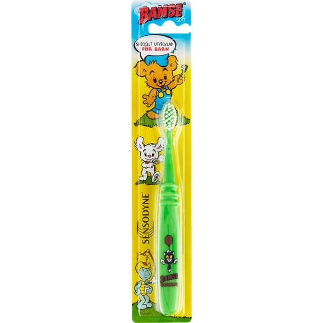Sensodyne Bamse Tandborste 0-6 år 1 st - Olika färger | Munvård - Tandborste - Manuell tandborste,Baby, barn & förälder - Munvård för barn - Barntandborstar & tandtråd för barn | Apoteka
