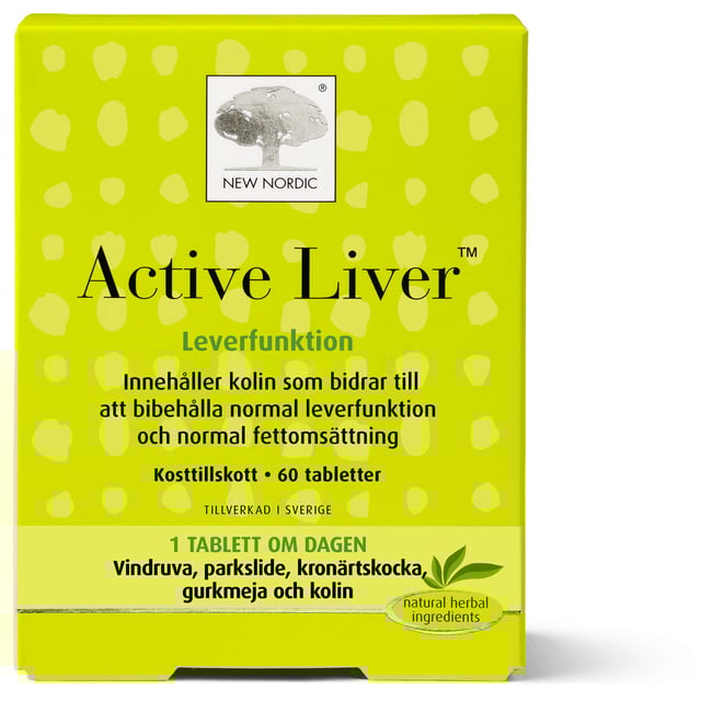 New Nordic Active Liver 60 tabletter
