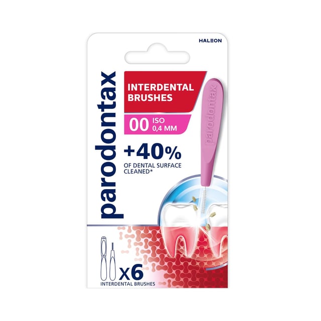 Parodontax Mellanrumsborste 0,4mm 6st