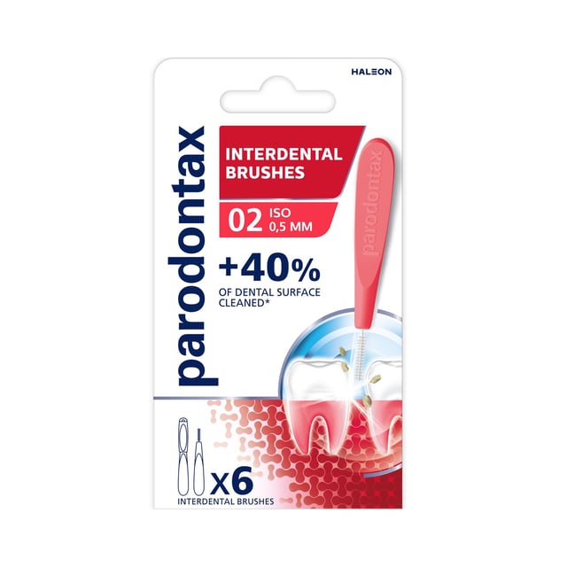 Parodontax Mellanrumsborste 0,5mm 6st