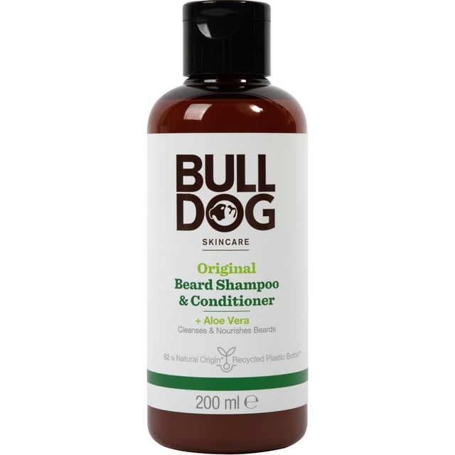 Bulldog Original Beard Shampoo & Conditioner 200 ml | Hudvård - Rakning & hårborttagning - Efter rakning,Hudvård - Hudvård för män - Skäggvård | Apoteka