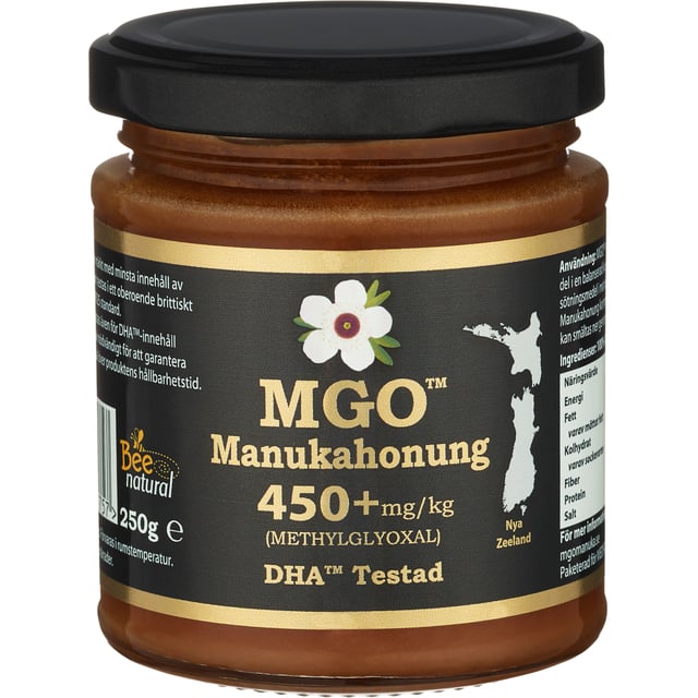 MGO Manukahonung 450+ | Mat & dryck - Skafferi - Sötning - Honung,Mat & dryck - Superfood - Manukahonung | Apoteka