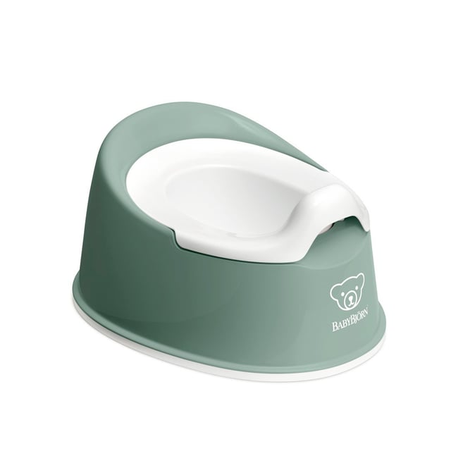 BabyBjörn Smart Potta Grågrön/Vit