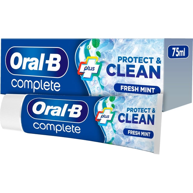 Oral-B Complete Plus Protect & Clean Fresh Mint 75 ml | Munvård - Tandblekning hemma,Munvård - Tandkräm | Apoteka