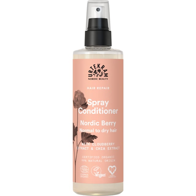 Urtekram Beauty Nordic Berry Spray Conditioner Normal/dry 250ml | Hårvård - Balsam - Leave-in balsam | Apoteka
