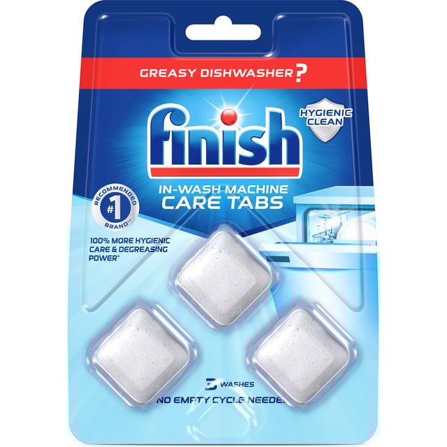 finish In-Wash-Machine Care Tabs 3 st | Hushåll - Diskmedel | Apoteka
