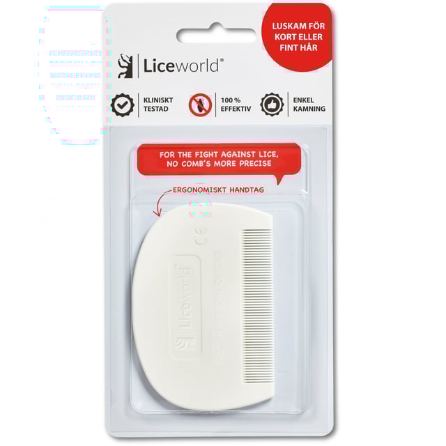 Liceworld Luskam Kort & Fint Hår 1 st | Baby, barn & förälder - Hårvård för barn - Lusmedel & lusschampo | Apoteka