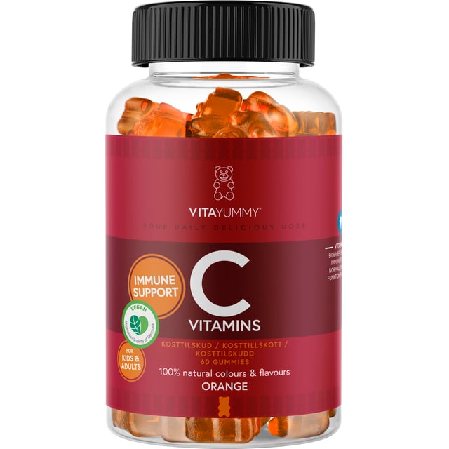 VitaYummy Vitamin C Orange 60 st | Vitaminer & kosttillskott - Vitaminer & mineraler - C-vitamin | Apoteka
