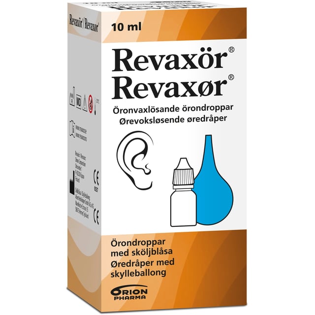 Revaxör Örondroppar & Sköljblåsa 10 ml | Ögon & öron - Öron - Vaxpropp | Apoteka