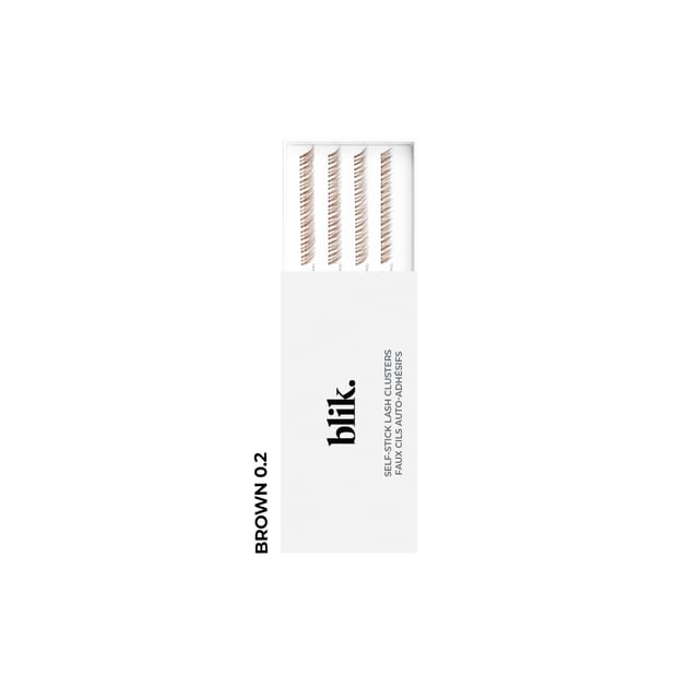 Blik Self-Stick Lash Clusters Brown 0.2