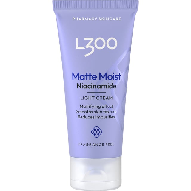 L300 Niacinamide Matte Moist Light Cream 60 ml | Hudvård - Ansiktsvård - Ansiktskräm - 24-timmarskräm,Hudvård - Ansiktsvård - Ansiktskräm - Dagkräm | Apoteka