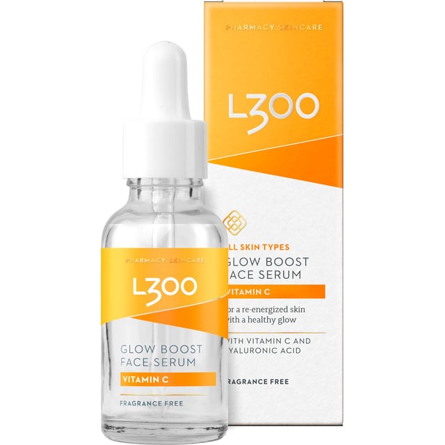 L300 Vitamin-C Glow Boost Face Serum 30 ml | Hudvård - Ansiktsvård - Serum - C-vitaminserum | Apoteka