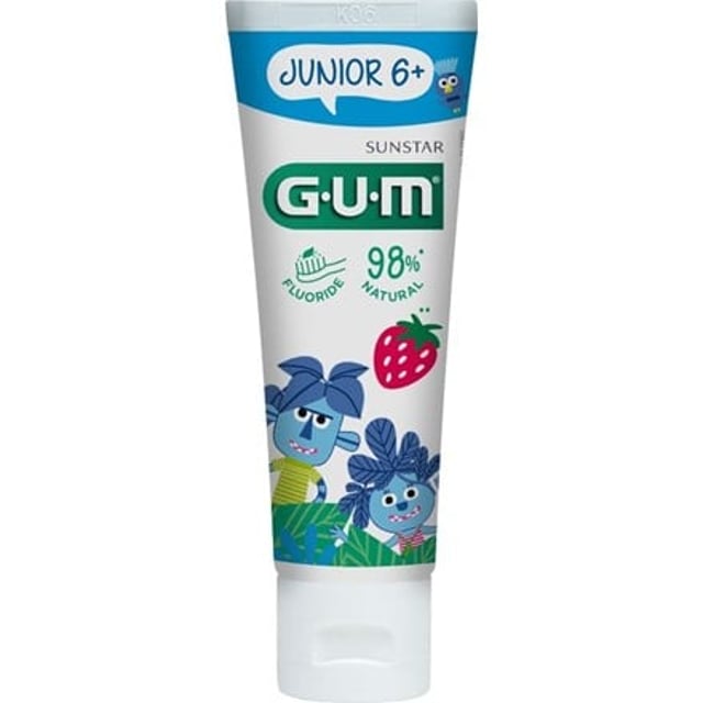 GUM Junior 6+år Barntandkräm 50 ml | Baby, barn & förälder - Munvård för barn - Barntandkräm,Munvård - Tandkräm | Apoteka