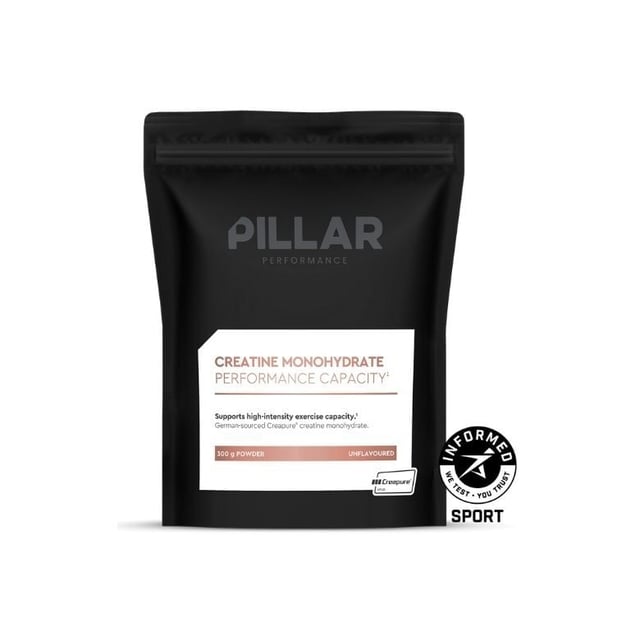 Pillar Performance Creatine Monohydrate Performance Capacity Pouch 300 g | Träning - Energigivande - Kreatin | Apoteka