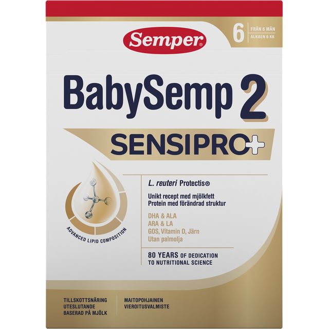 Semper BabySemp 2 SensiPro+ Tillskottsnäring 700g