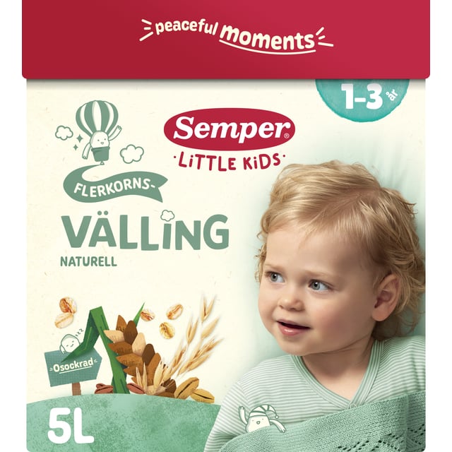 Semper Flerkornsvälling Naturell 1-3 år 725 g | Mat & dryck - Barnmat - Välling,Baby, barn & förälder - Barnmat - Välling | Apoteka