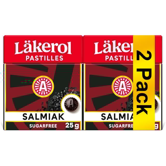 Läkerol Salmiak 50 g | Mat & dryck - Snacks & godis - Halstabletter,Munvård - Dålig andedräkt | Apoteka