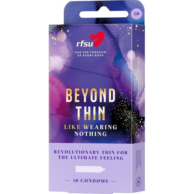 RFSU Beyond Thin kondomer 10 st | Sex & lust - Preventivmedel - Kondomer | Apoteka