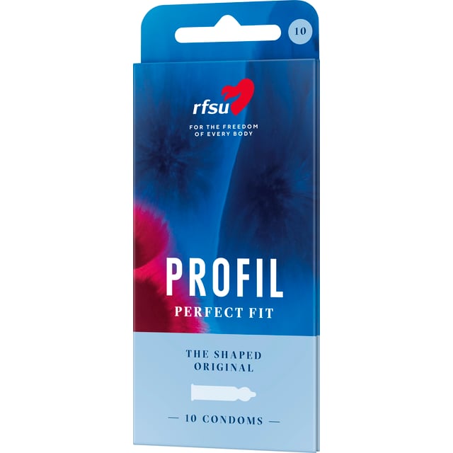 RFSU Profil kondomer 10 st | Sex & lust - Preventivmedel - Kondomer | Apoteka