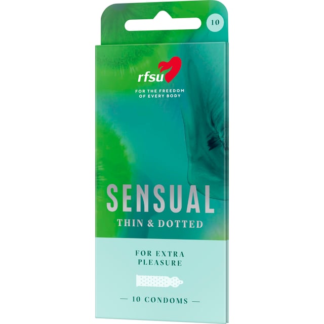 RFSU Sensual kondomer 10 st | Sex & lust - Preventivmedel - Kondomer | Apoteka