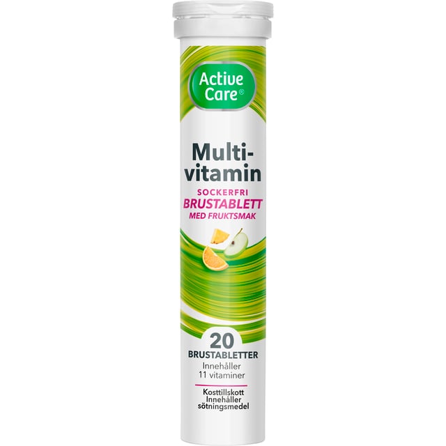 Active Care Multivitamin Fruit Mix 20 brustabletter