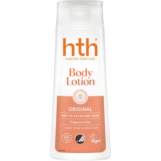 HTH Original Body Lotion Oparfymerad 200 ml | Hudvård - Hudbesvär - Knottrig hud,Hudvård - Kroppsvård - Hudkräm & bodylotion | Apoteka