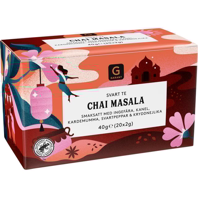 Garant Te chai masala svart 40 g | Mat & dryck - Drycker - Te | Apoteka