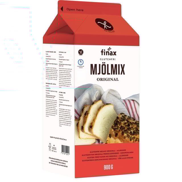 Finax Glutenfri mjölmix 900 g | Mat & dryck - Skafferi - Mjöl, gryn & bakmixer,Mat & dryck - Glutenfritt | Apoteka