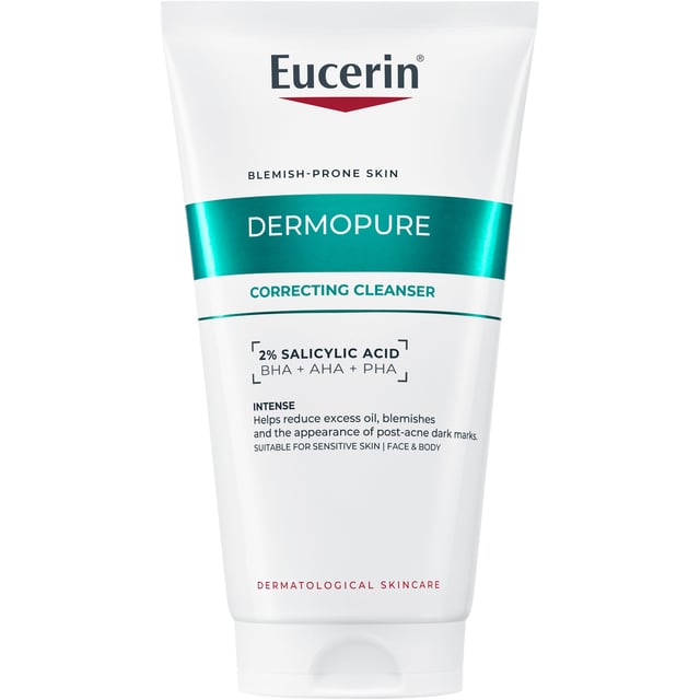 Eucerin Dermopure Correcting Cleanser 150 ml | Hudvård - Ansiktsvård - Ansiktsrengöring - Rengöringsgel | Apoteka