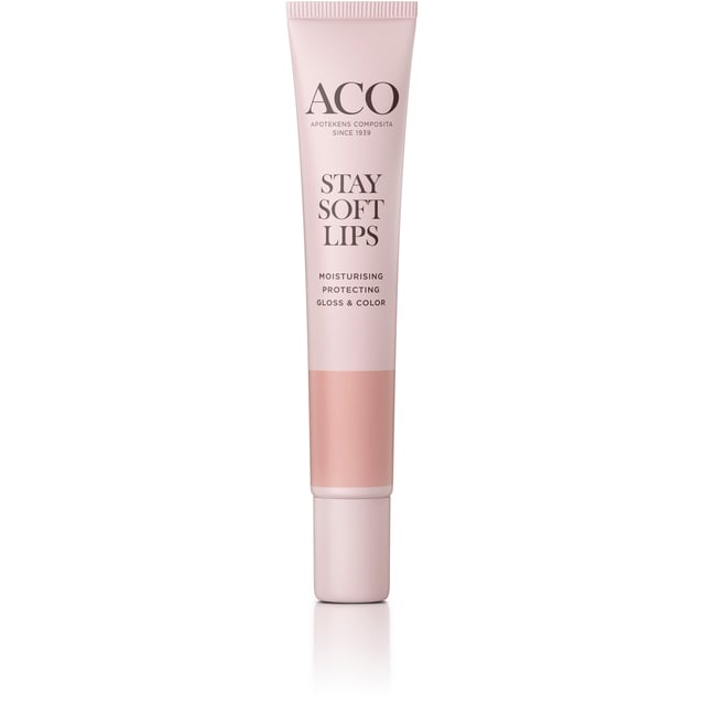ACO Stay Soft Lips Caramel Nude 12 ml | Smink - Läppar - Läppglans,Hudvård - Ansiktsvård - Läppbalsam & läppskrubb | Apoteka