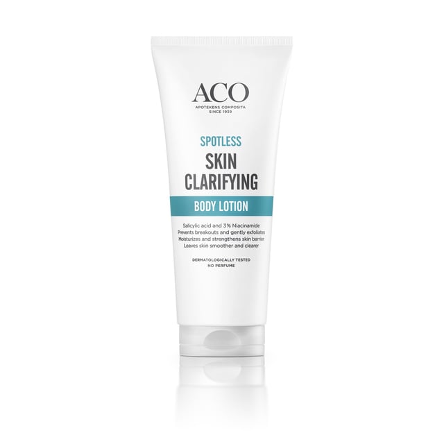 ACO Spotless Skin Clarifying Body Lotion 200 ml | Hudvård - Hudbesvär - Akne - Aknekräm,Hudvård - Kroppsvård - Hudkräm & bodylotion | Apoteka