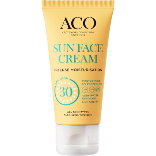 ACO Sun Face Cream SPF 30 NP 50 ml | Hudvård - Solskydd - Solskydd för ansikte | Apoteka