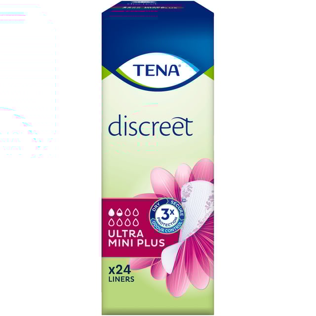 TENA Discreet Ultra Mini Plus 24 st | Intimvård - Underlivsbesvär - Inkontinens,Intimvård - Mensskydd - Trosskydd | Apoteka