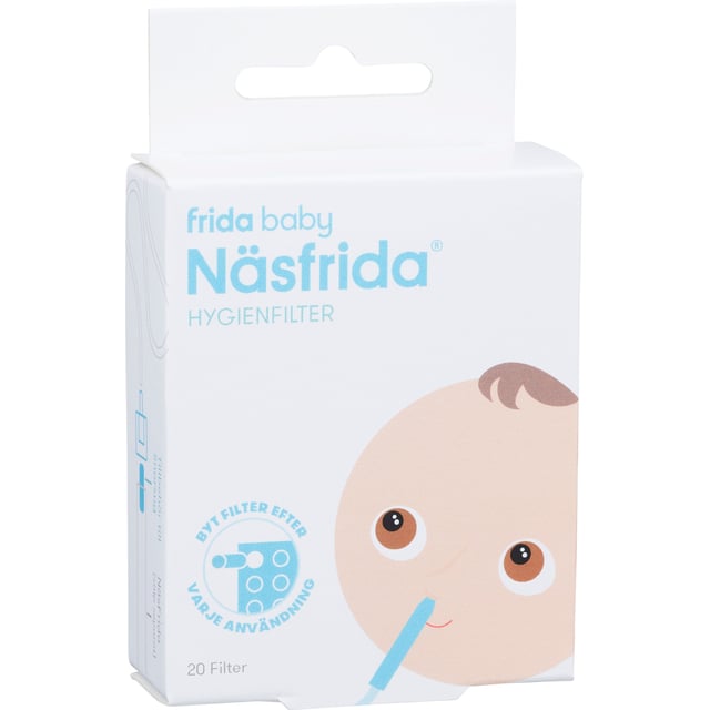 Frida baby Näsfrida Hygienfilter 20 st | Baby, barn & förälder - Lilla apoteket - Förkylning hos barn - Nässug,Baby, barn & förälder - Praktiska tillbehör för barn - Babytillbehör | Apoteka