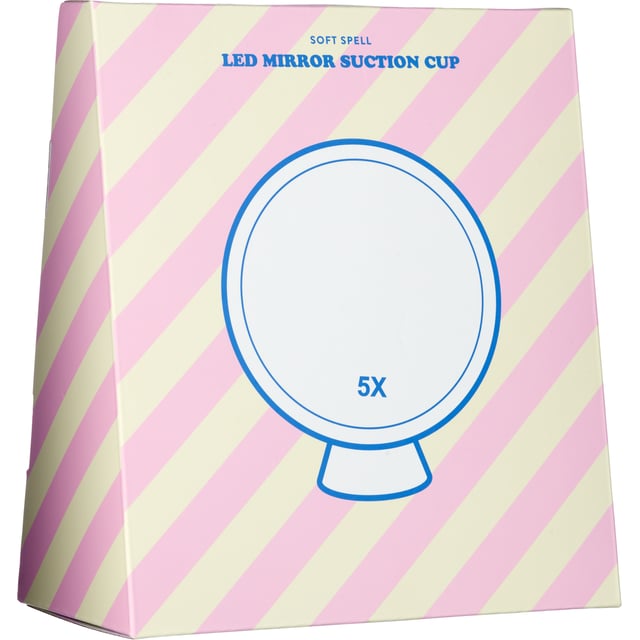 Soft Spell LED Sminkspegel Med Förstoring x5