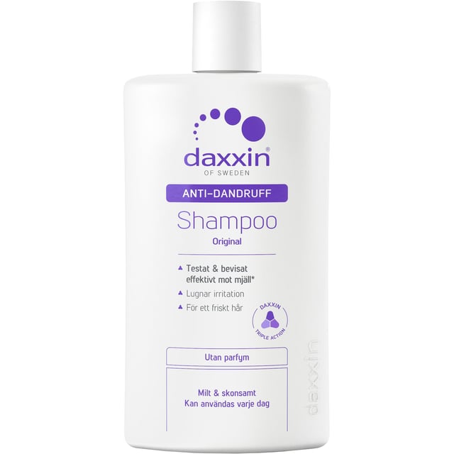 Daxxín Schampo mot mjäll Parfymfri 250 ml
