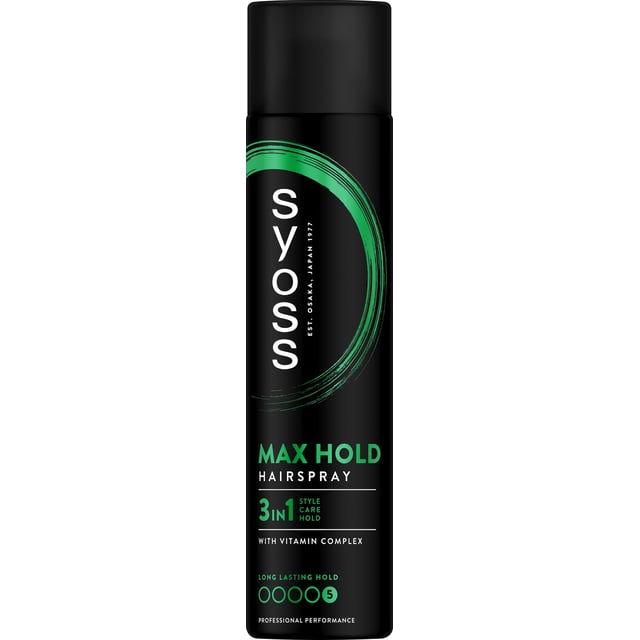 Syoss Max Hold Hårspray 400 ml