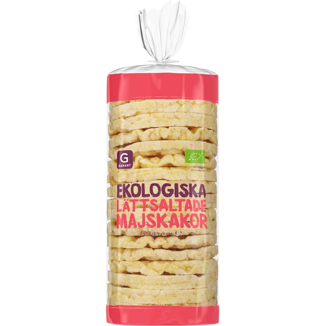 Garant Eko Majskakor 130 g | Mat & dryck - Skafferi - Kakor & kex | Apoteka