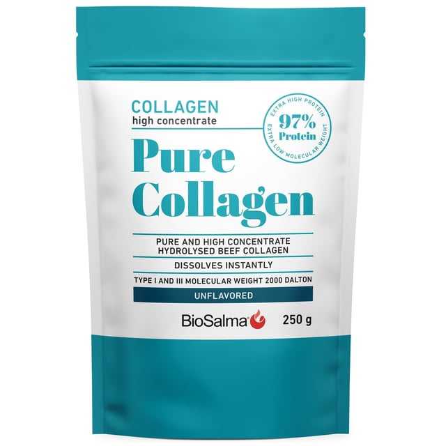 BioSalma Pure Collagen 100% 250 g | Vitaminer & kosttillskott - Kollagen | Apoteka