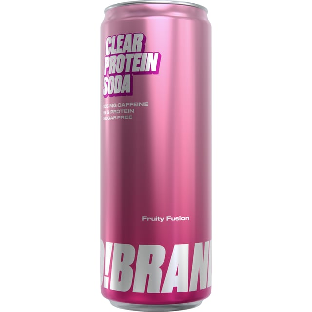 ProBrands Clear Protein Soda Fruity Fusion 330 ml | Mat & dryck - Drycker - Funktionell dryck | Apoteka