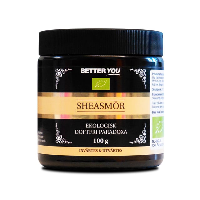 Better You Ekologiskt Sheasmör 100 g | Hudvård - Kroppsvård - Bodybutter,Mat & dryck - Olja, fett & smör - Smör | Apoteka