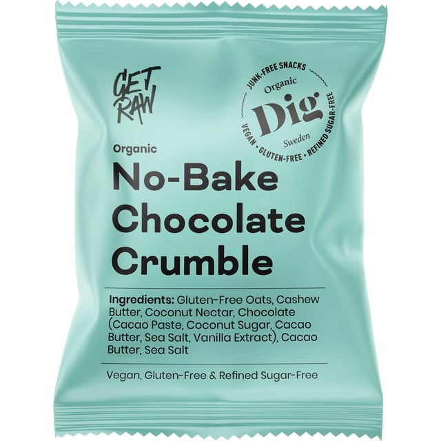 GET RAW Chokladsmulpaj 35 g