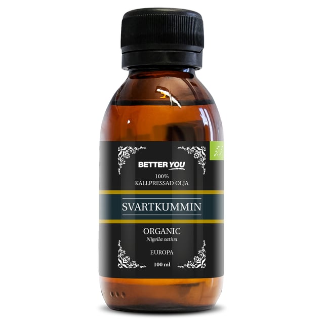Better You Svartkumminolja EKO Kallpressad 100 ml | Hudvård - Kroppsvård - Kroppsolja - Återfuktande olja,Hudvård - Ansiktsvård - Ansiktsolja | Apoteka