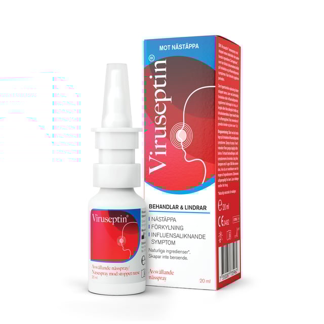 Viruseptin Avsvällande Nässpray 20 ml | Förkylning - Snuva & nästäppa - Nässpray | Apoteka