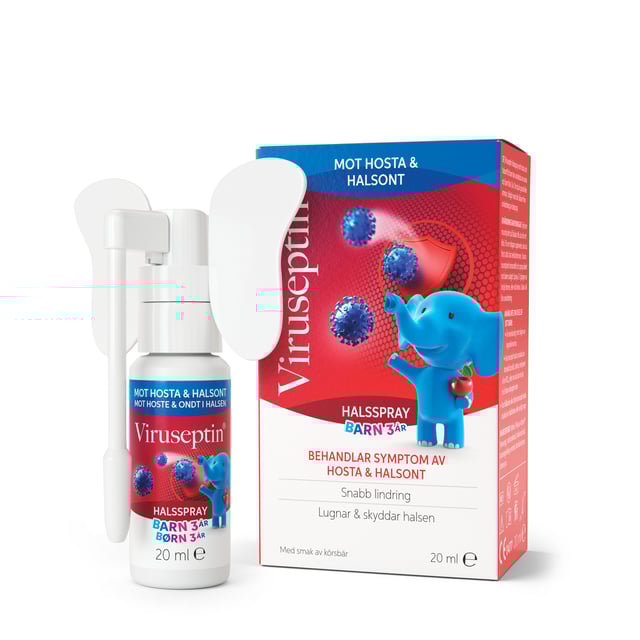 Viruseptin Throat Spray For Kids 20 ml | Baby, barn & förälder - Lilla apoteket - Förkylning hos barn - Hosta hos barn,Baby, barn & förälder - Lilla apoteket - Förkylning hos barn - Halsont hos barn,Förkylning - Halsont - Halsspray | Apoteka