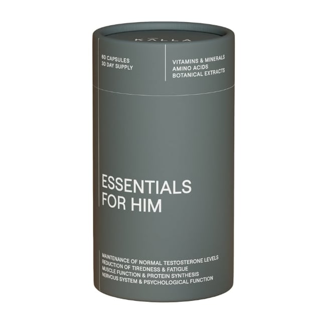 KÄLLA Essentials for Him 60 kapslar | Vitaminer & kosttillskott - Energi & fokus | Apoteka